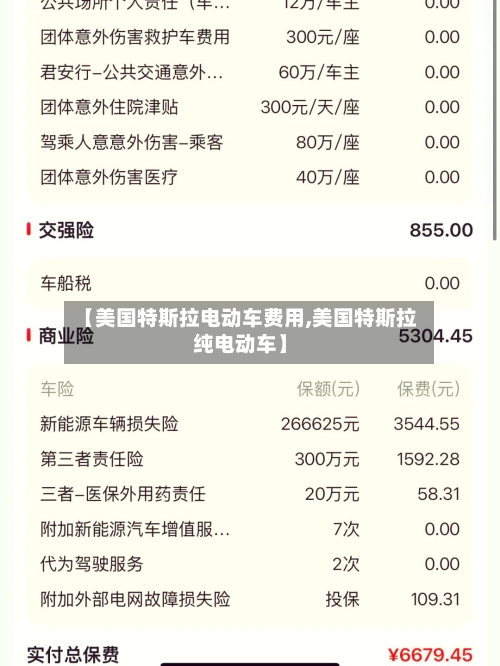 【美国特斯拉电动车费用,美国特斯拉纯电动车】-第2张图片