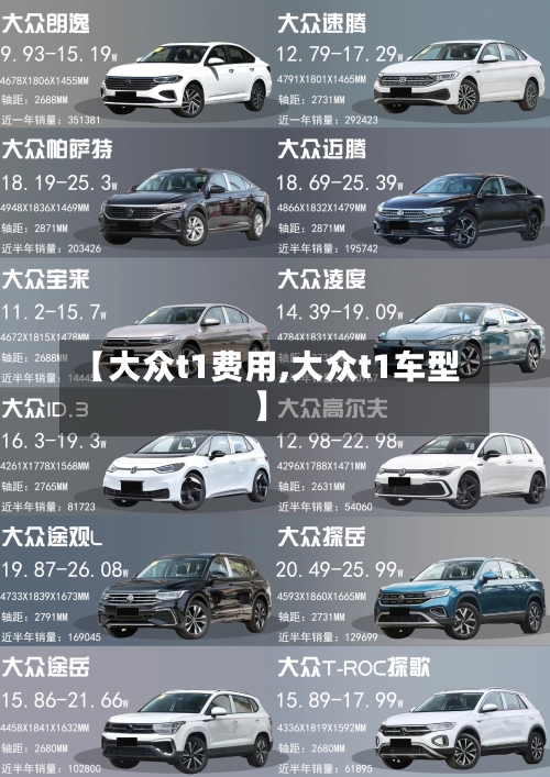 【大众t1费用,大众t1车型】