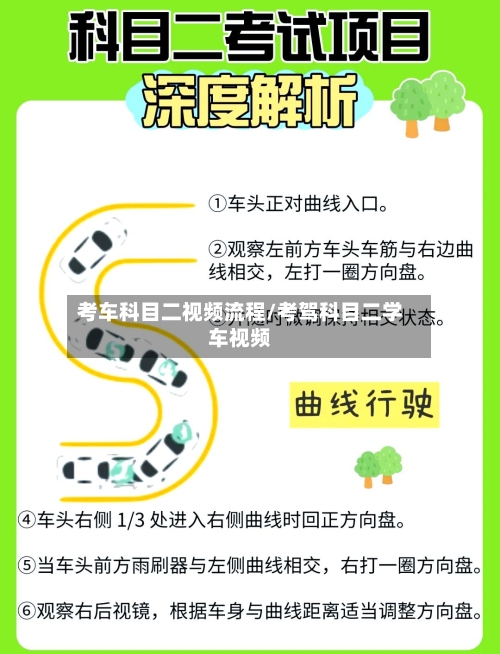 考车科目二视频流程/考驾科目二学车视频-第3张图片