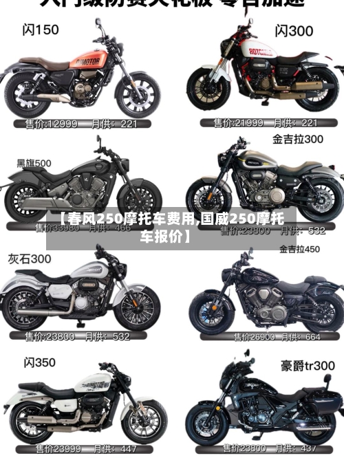 【春风250摩托车费用,国威250摩托车报价】