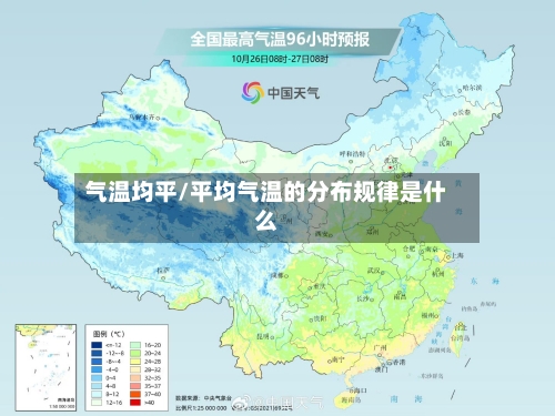 气温均平/平均气温的分布规律是什么