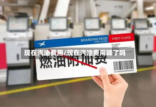 现在汽油费用/现在汽油费用降了吗-第2张图片